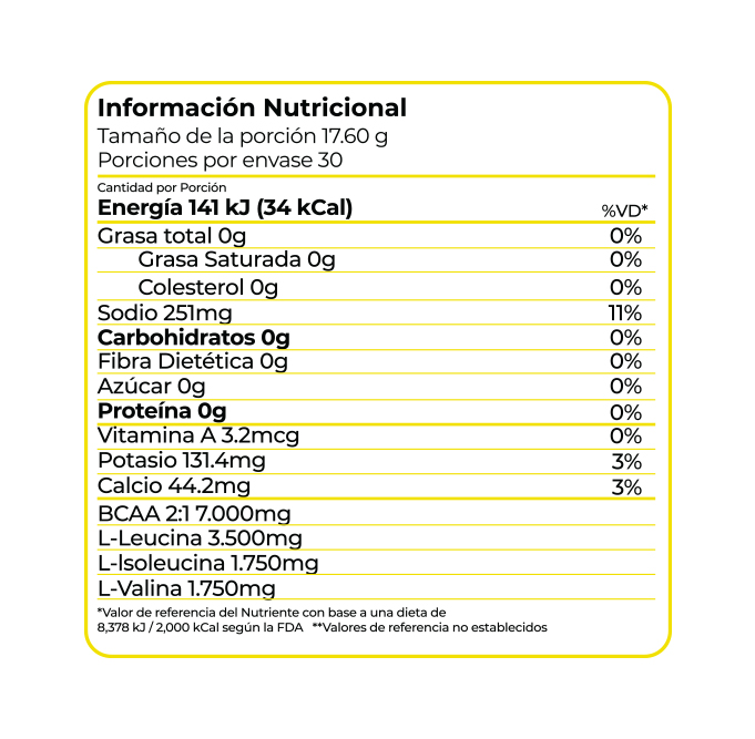 BCAA'S + ELECTROLITOS - Imagen 6